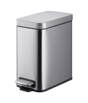Ведро для мусора Mixxus Premium Quadro-TC0105 SS Color 5л (MI7062)