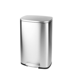 Мусорное ведро Mixxus Bevel-TC0112 SS Color 12л с педалью и плавным закрытием, нержавеющая сталь (MI7087)