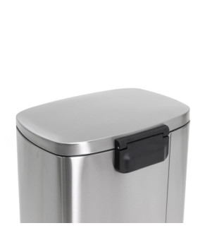 Мусорное ведро Mixxus Bevel-TC0112 SS Color 12л с педалью и плавным закрытием, нержавеющая сталь (MI7087)