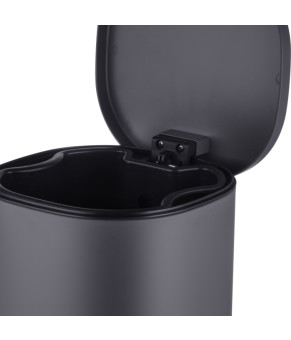 Ведро для мусора Mixxus Premium Olivary-TC0105 Graphite 5 л (MI7063)