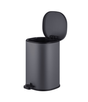 Ведро для мусора Mixxus Premium Olivary-TC0105 Graphite 5 л (MI7063)