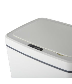 Мусорное ведро сенсорное прямоугольное Mixxus WAVE-TC0110 White 10 л цвет белый (MI7073)