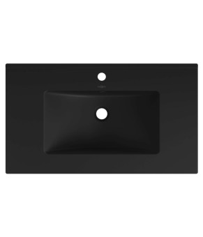 Умывальник (раковина) MEXEN ATENA 101 BLACK MATT врезной черный (MEX-25011070)