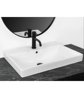 Умывальник (раковина) REA MANDY WHITE белый врезной (REA-U3326)