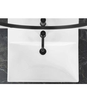 Умывальник (раковина) REA MANDY WHITE белый врезной (REA-U3326)