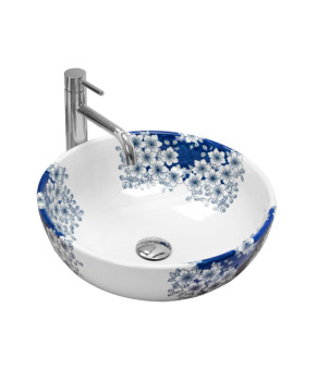 Умывальник (раковина) REA FIORI WHITE белый накладной * (REA-U6520)