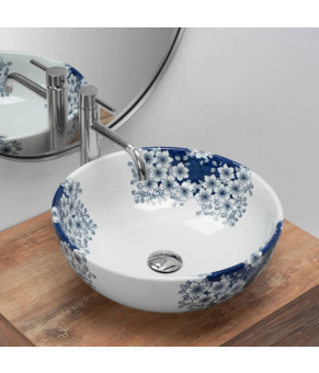 Умывальник (раковина) REA FIORI WHITE белый накладной * (REA-U6520)