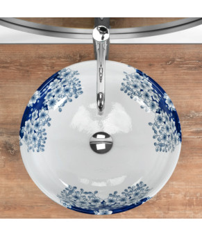 Умывальник (раковина) REA FIORI WHITE белый накладной * (REA-U6520)