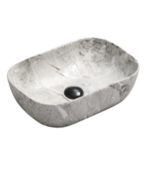 Умывальник (раковина) MEXEN RITA LIGHT STONE MATT накладной  (MEX-21084598)