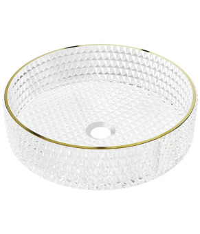 Умывальник (раковина) MEXEN AURA GOLD EDGE накладной (MEX-24013905)