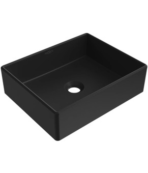 Умывальник (раковина) MEXEN GOYA 40 BLACK MATT черный накладной (MEX-22184085)