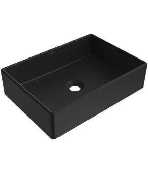 Умывальник (раковина) MEXEN GOYA 45 BLACK MATT черный накладной (MEX-22184585)