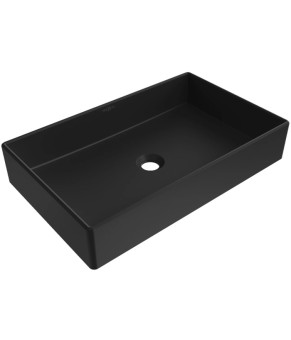 Умывальник (раковина) MEXEN GOYA 60 BLACK MATT черный накладной (MEX-22186085)