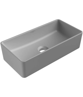 Умывальник (раковина) MEXEN NADIA 46 LIGHT GREY MATT накладной (MEX-21614661)