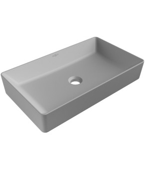 Умывальник (раковина) MEXEN NADIA 60 LIGHT GREY MATT серый накладной (MEX-21616061)