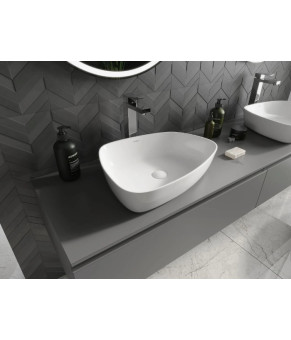 Умывальник (раковина) MEXEN ONO 51 WHITE белый накладной (MEX-23045101)