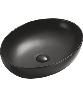 Умывальник (раковина) MEXEN JOWITA BLACK MATT черный  накладной (MEX-21355285)