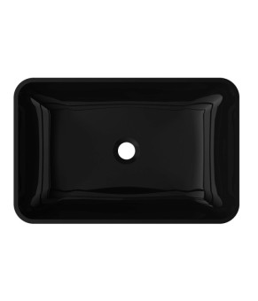 Умывальник (раковина) MEXEN MEGAN 56 BLACK накладной  (MEX-24135670)