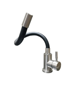 Кухонный смеситель Romzha Flex BL Черный (RO41531)