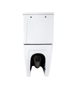 Унитаз напольный Qtap Vlasta Ultra Quiet безобедочный с сиденьем Soft-close WHITE QT28228300W