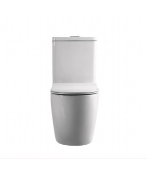 Унитаз-компакт Aquastream Nuoro с бачком и сиденьем дюропласт Ultra Flush (18 843)