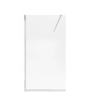 Душевая перегородка Qtap Walk-In Standard CRM2011.C8 110х200 см, стекло Clear 8 мм, покрытие CalcLess (SD00045305)