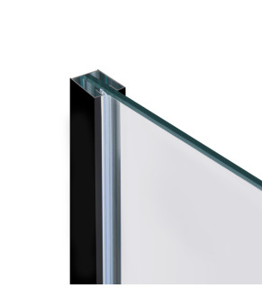 Душевая перегородка Qtap Walk-In Standard BLM201.C8 100х200 см, стекло Clear 8 мм, покрытие CalcLess (SD00051926)