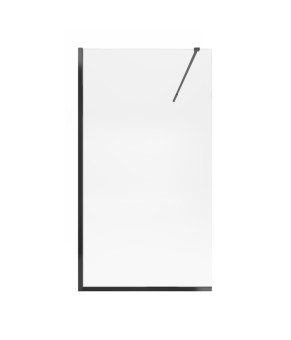 Душевая перегородка Qtap Walk-In Standard BLM2011.C8 100х200 см, стекло Clear 8 мм, покрытие CalcLess (SD00051927)
