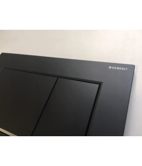 Кнопка слива Geberit Sigma 30 черный мат (115.883.14.1)