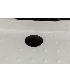 Гидромассажный бокс AquaStream GLS 110SLW ALL BLACKS 110x80x215 см, мелкий поддон (18 849)