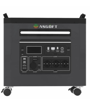Станция резервного питания ASGOFT 3.3 кВт / 3.3 кВт⋅час LiFePO4