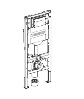 Инсталляция для унитаза Geberit Duofix Sigma 111.300.00.6
