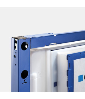 Инсталляция Geberit Duofix (112 см) с бачком Delta (12 см) и кнопкой Delta01 хром  глянцевий (458.133.21.3)