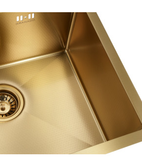 Мойка GRANADO Under top MAX STEEL S201 gold honeycomb (S201)