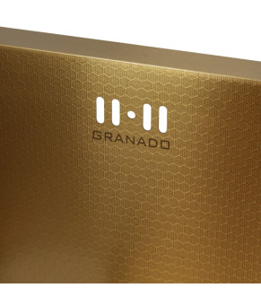 Мойка GRANADO Under top MAX STEEL S201 gold honeycomb (S201)