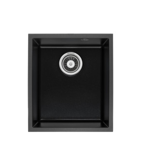 Мойка GRANADO Under top MINI black shine (gr3901)