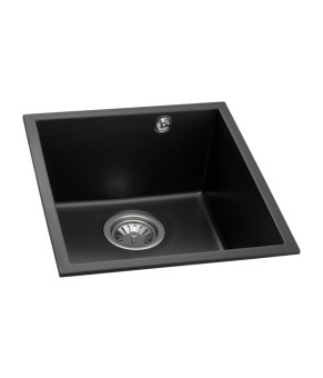 Мойка GRANADO Under top MINI black shine (gr3901)