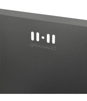 Мойка GRANADO Under top MAX STEEL S201 grey textures (S201)