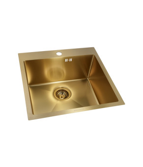 Кухонная мойка GRANADO Galera S201 gold honeycomb 500x500x220