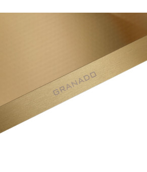 Кухонная мойка GRANADO Galera S201 gold honeycomb 500x500x220