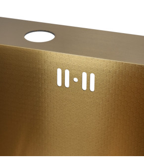 Кухонная мойка GRANADO Galera S201 gold honeycomb 500x500x220