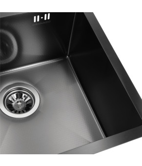 Мойка GRANADO Under top STEEL S201 black honeycomb (нержавеющая сталь AISI 201)
