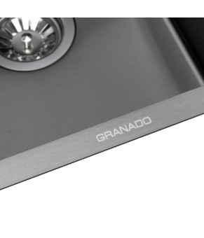 Мойка GRANADO Under top mini STEEL S201 black (GS10201B)