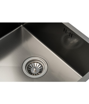 Мойка кухонная GRANADO Under top MAX STEEL S201 black honeycomb (GS07201BH)