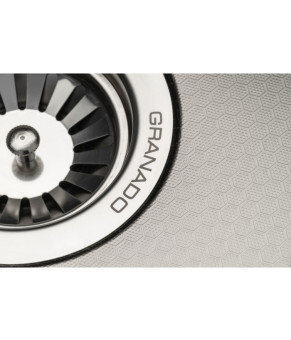 Мойка кухонная GRANADO Under top MAX STEEL S201 black honeycomb (GS07201BH)