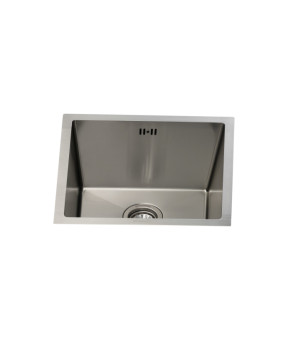 Мойка GRANADO Under top STEEL S304 квадратная под столешницу 389x387x220 (GS08304)