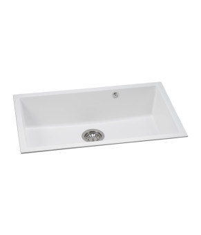 Мойка кухонная GRANADO Under top XL white 600 мм (gr3705)