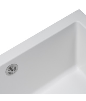 Мойка кухонная GRANADO Under top XL white 600 мм (gr3705)