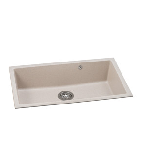 Мойка кухонная GRANADO Under top XL terra прямоугольная, Nanogranite, 600 мм (gr3703)