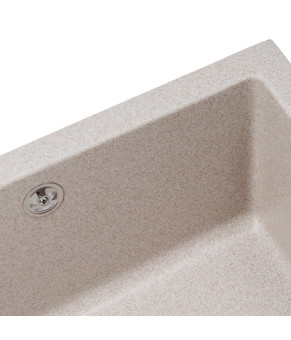 Мойка кухонная GRANADO Under top XL terra прямоугольная, Nanogranite, 600 мм (gr3703)
